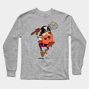 Pizza Pirate - Snack Attack Long Sleeve T-Shirt